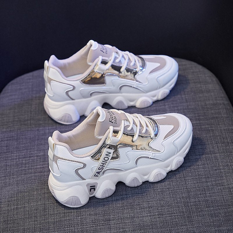 Sneakers Cuir Platform : L’Essentiel Mode Printemps-Automne