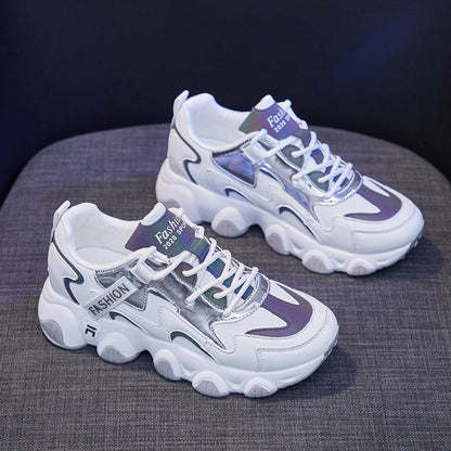 Sneakers Cuir Platform : L’Essentiel Mode Printemps-Automne