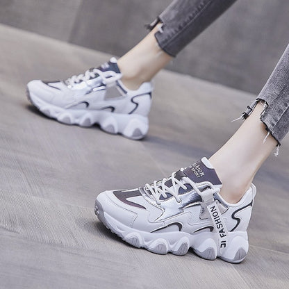 Sneakers Cuir Platform : L’Essentiel Mode Printemps-Automne