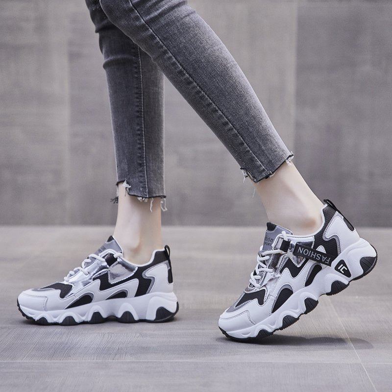 Sneakers Cuir Platform : L’Essentiel Mode Printemps-Automne