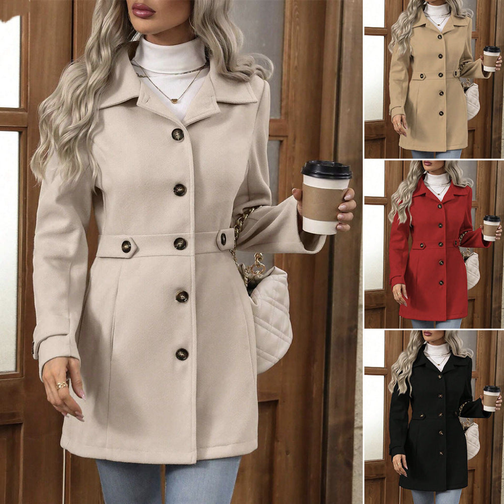 Manteau Laine Élégance Pure