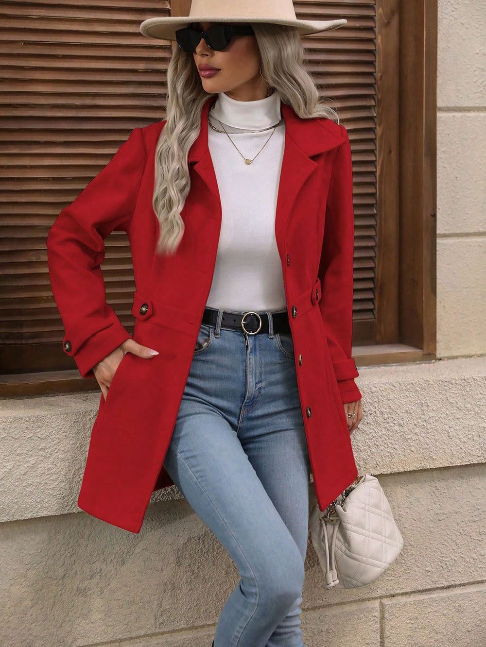 Manteau Laine Élégance Pure