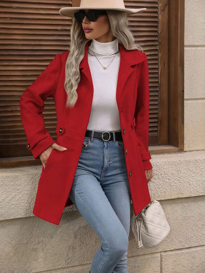 Manteau Laine Élégance Pure