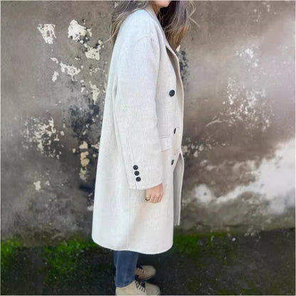 Manteau Classique Col Revers