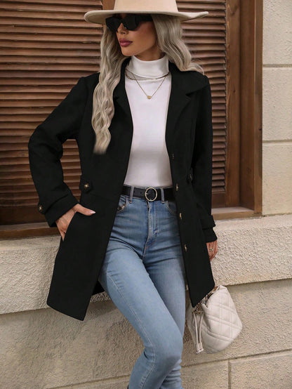 Manteau Laine Élégance Pure