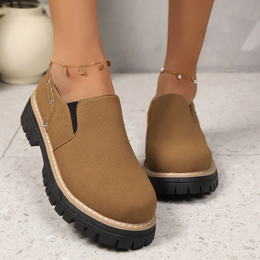 Chaussures Automne-Hiver à Rivets